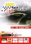 Programme cover of Spa-Francorchamps, 05/08/2007