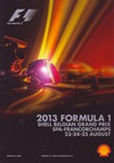 Programme cover of Spa-Francorchamps, 25/08/2013