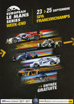 Programme cover of Spa-Francorchamps, 25/09/2016