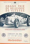 Programme cover of Spa-Francorchamps, 25/06/1939