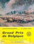 Programme cover of Spa-Francorchamps, 09/06/1963