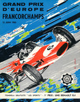 Programme cover of Spa-Francorchamps, 13/06/1965