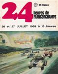 Programme cover of Spa-Francorchamps, 27/07/1969