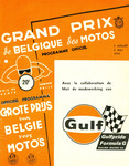 Programme cover of Spa-Francorchamps, 05/07/1970