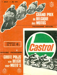 Programme cover of Spa-Francorchamps, 07/07/1974