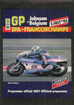 Programme cover of Spa-Francorchamps, 03/07/1983