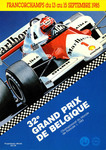 Programme cover of Spa-Francorchamps, 15/09/1985