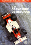 Programme cover of Spa-Francorchamps, 25/05/1986