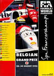 Programme cover of Spa-Francorchamps, 30/08/1992