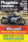 Programme cover of Speyer Airfield, 17/04/1983