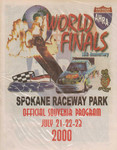 Programme cover of Spokane Raceway Park, 23/07/2000