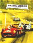 Programme cover of Watkins Glen International, 22/09/1962