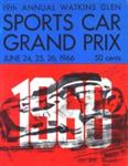 Programme cover of Watkins Glen International, 26/06/1966