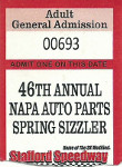 Ticket for Stafford Motor Speedway, 30/04/2017