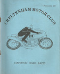 Programme cover of Staverton Circuit, 14/03/1976
