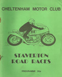 Programme cover of Staverton Circuit, 29/05/1978