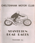 Programme cover of Staverton Circuit, 28/08/1978