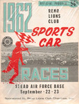 Programme cover of Stead Air Force Base, 23/09/1962