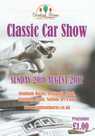 Programme cover of Stonham Barns Classic Car Show, 2017
