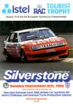 Programme cover of Silverstone Circuit, 08/09/1985
