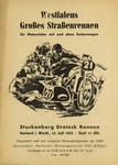 Programme cover of Stuckenberg Dreieck Rennen, 13/07/1952