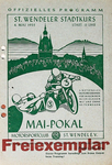 Programme cover of St. Wendel, 04/05/1952