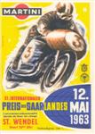 Programme cover of St. Wendel, 12/05/1963