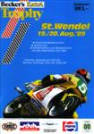Programme cover of St. Wendel, 20/08/1989