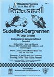 Programme cover of Sudelfeld Hill Climb, 09/05/1976