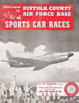 Programme cover of Suffolk County Air Force Base, 09/05/1954