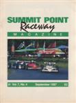 Programme cover of Summit Point, 07/09/1987