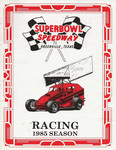 Programme cover of Superbowl Speedway, 27/07/1985