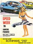Programme cover of Surfers Paradise International Raceway, 01/11/1970