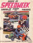 Programme cover of Surfers Paradise International Raceway, 10/11/1974