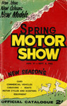 Programme cover of Sydney Motor Show, 1962