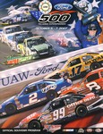 Programme cover of Talladega Superspeedway, 07/10/2007