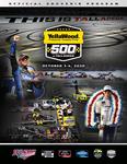 Programme cover of Talladega Superspeedway, 04/10/2020