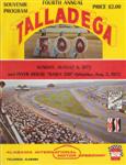Programme cover of Talladega Superspeedway, 06/08/1972