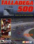Programme cover of Talladega Superspeedway, 26/07/1987