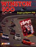 Programme cover of Talladega Superspeedway, 07/05/1989