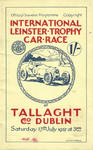 Programme cover of Tallaght Circuit, 17/07/1937