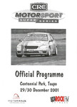Programme cover of Bruce McLaren Motorsport Park, 30/12/2001