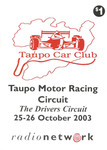 Programme cover of Bruce McLaren Motorsport Park, 26/10/2003