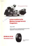 Programme cover of Tegelen, 25/05/1975