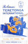 Programme cover of Teretonga Park, 25/01/1969