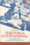 Programme cover of Teretonga Park, 28/01/1973