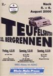 Programme cover of Teufelsrutsch Hill Climb, 06/08/2000