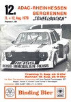 Programme cover of Teufelsrutsch Hill Climb, 12/08/1979
