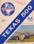 Programme cover of Texas World Speedway, 06/06/1976