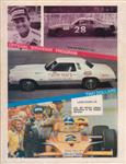 Programme cover of Texas World Speedway, 01/08/1976